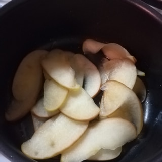 みりんで煮る★リンゴのコンポート
